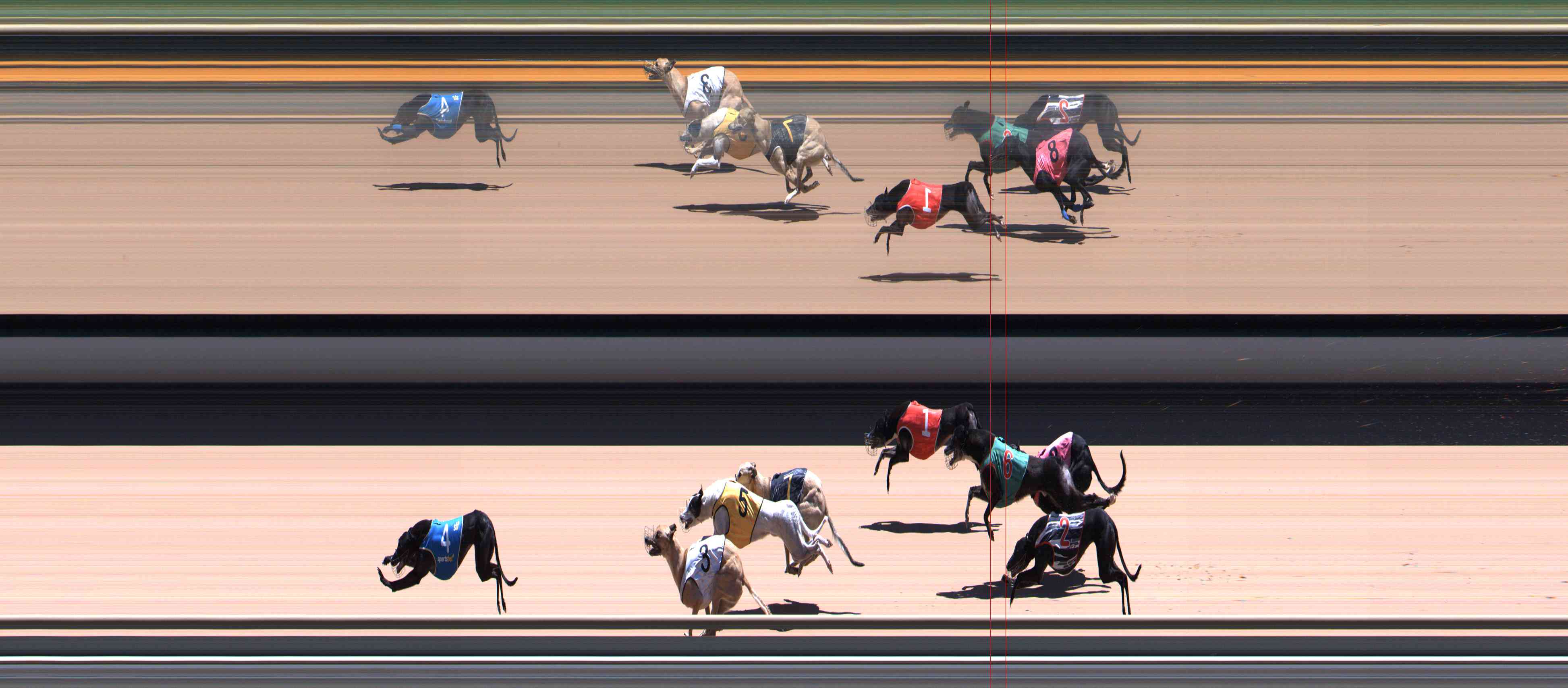 Race result finish photo